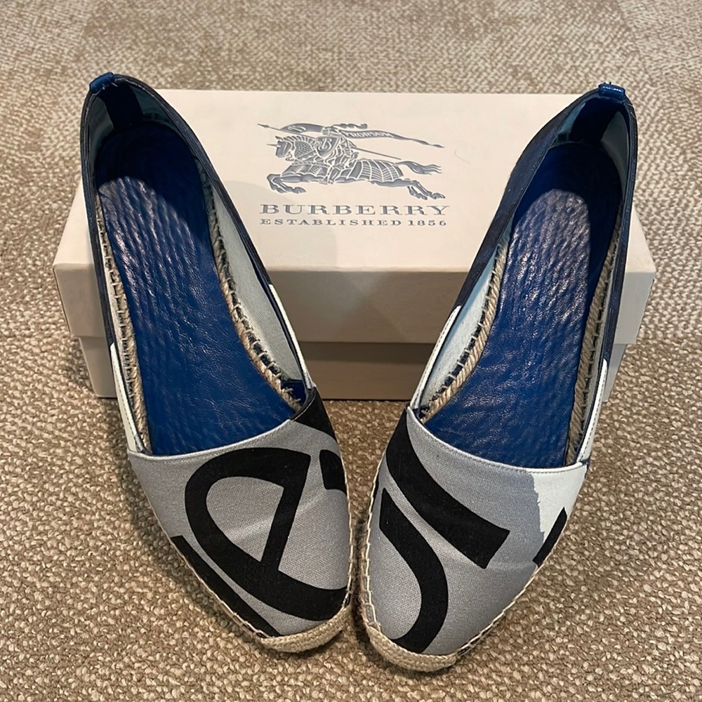 Burberry Bettany Flat Espadrille